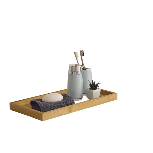 Bathroom Bamboo Counter Tray™