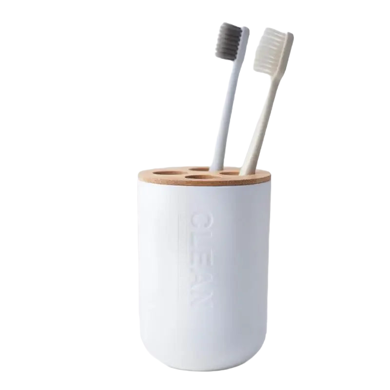 Bamboo Toothbrush Holder ™