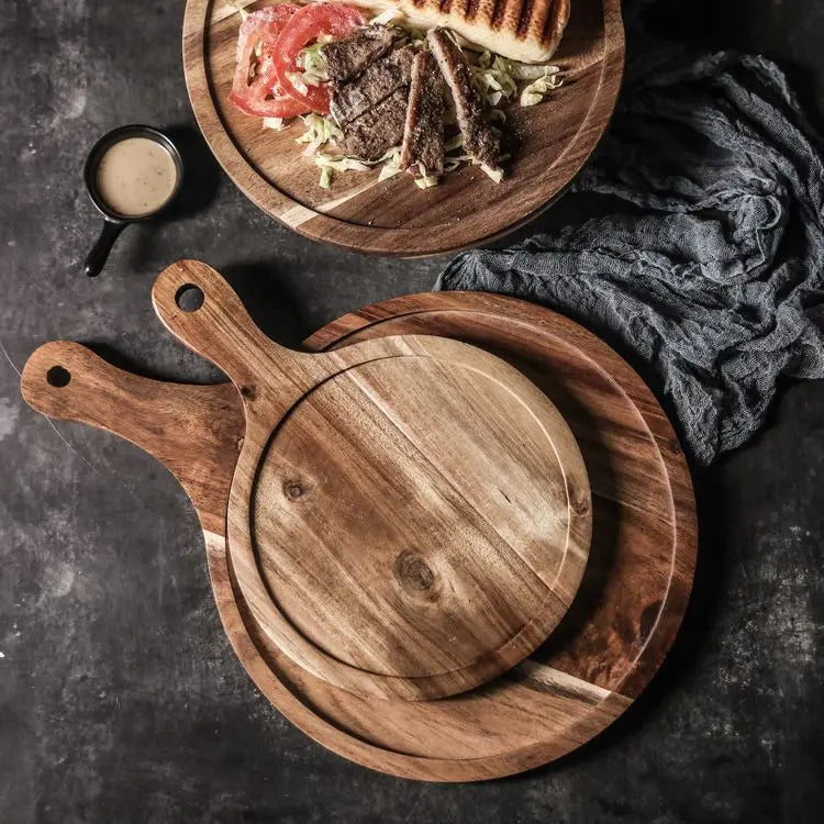 Rectangular Wooden Steak Plate™