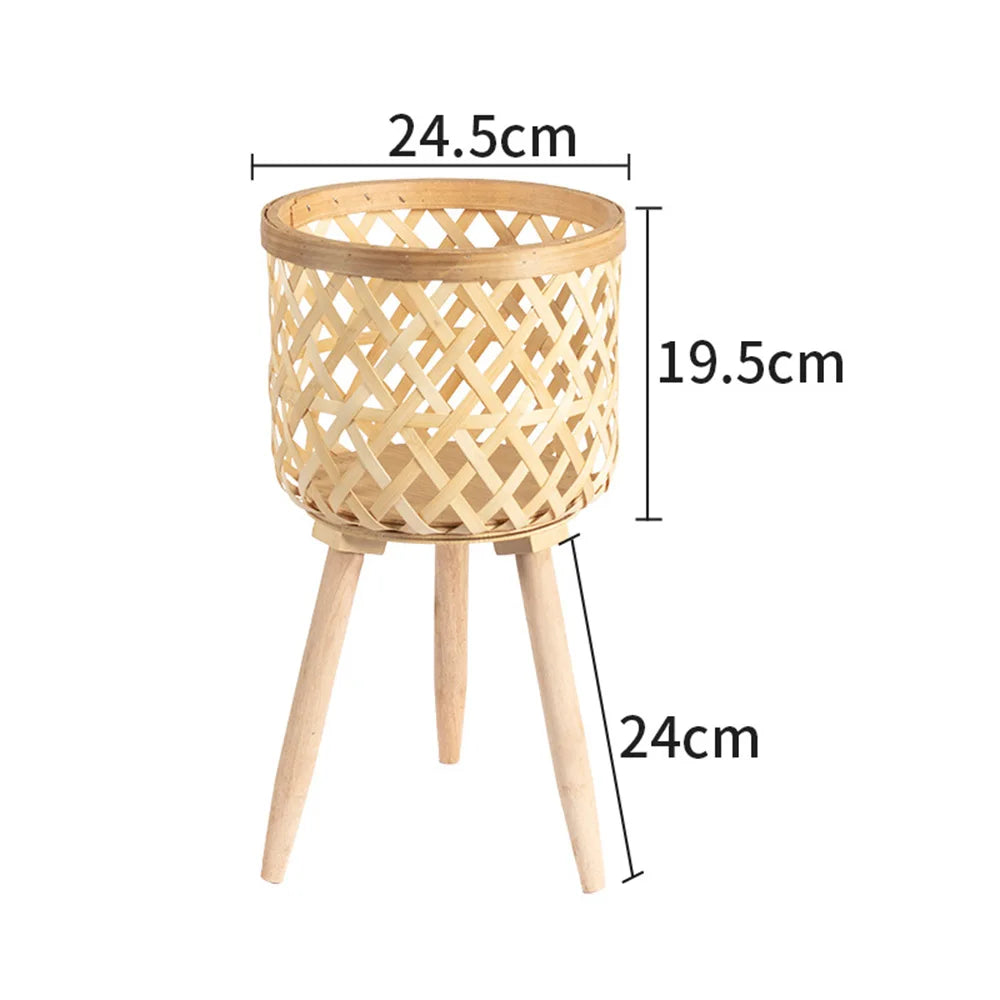 Bamboo Woven Flower Pot™