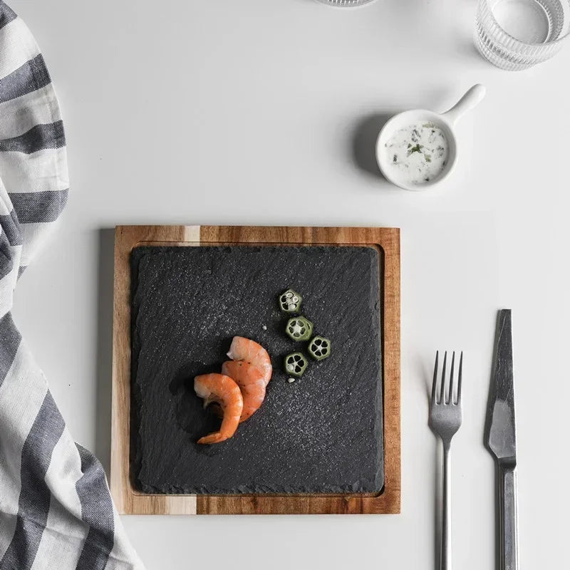 Solid Wood Snack Tray™